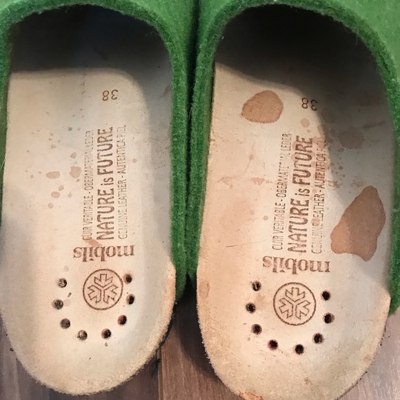 Mephisto Yin Mule Green Clogs- French- Size 38 - Picture 3 of 8